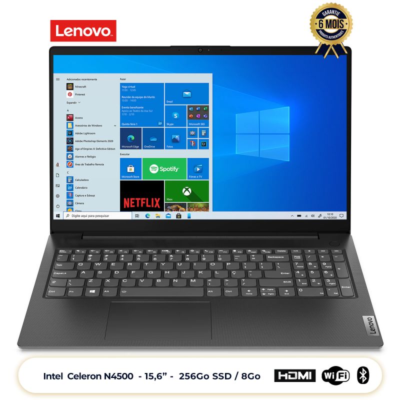 Ordinateur Portable Lenovo V15 G2 prix Cameroun sur Glotelho