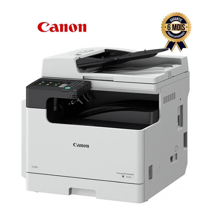 Photocopieur Canon imageRUNNER IR 2425i - Multifonction Laser Noir & Blanc A3 - Impression, Copie, Numérisation - Écran Tactile 7