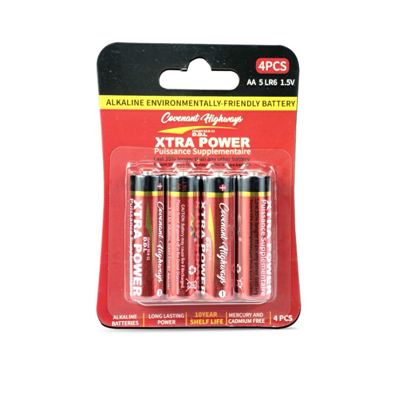 Pile alcaline Xtra Power AA 5LR6 1,5 V - prix Cameroun