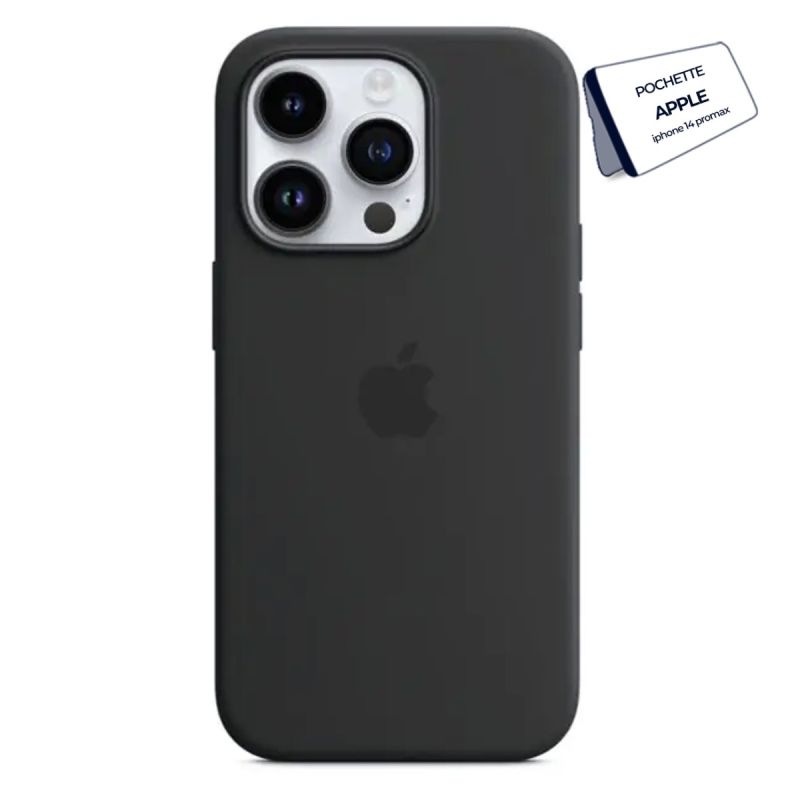 Pochette silicone magsafe  pour iphone 14 pro max | Glotelho Cameroun