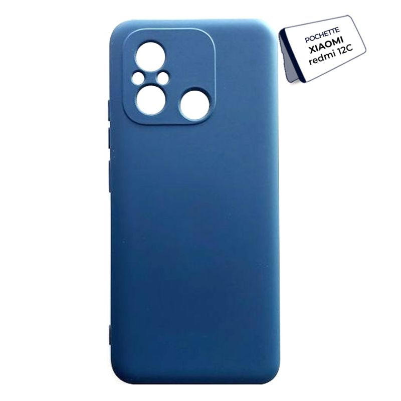 Pochette silicone pour Xiaomi Redmi 12C | Glotelho Cameroun