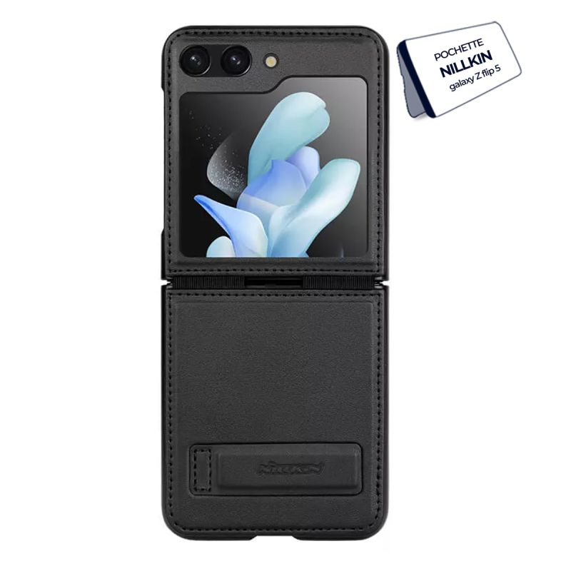 Pochette Nillkin en cuir pour Samsung Galaxy Z flip 5 prix Cameroun chez Glotelho