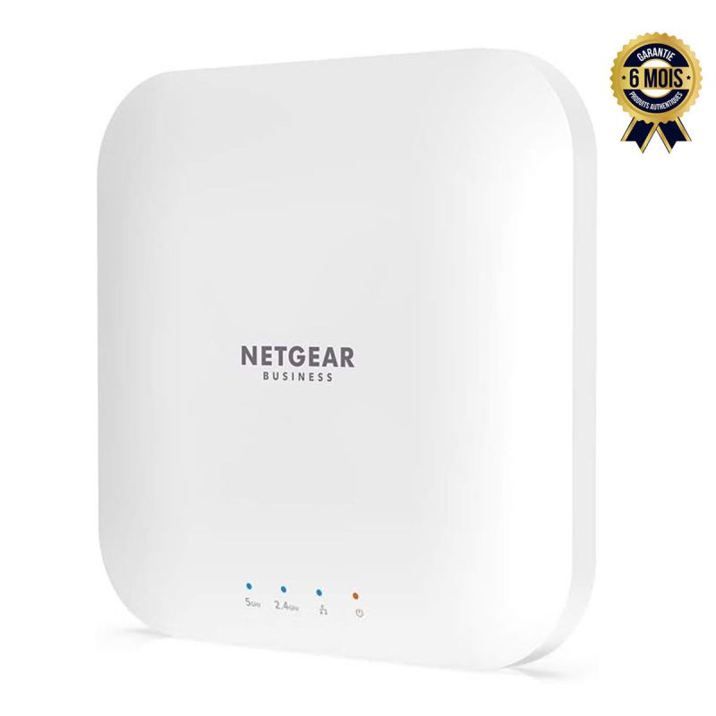 Achetez  votre Point d'accès double bande WiFi 6 - Netgear WAX214PA - 1.8 Gbits - POE - 6 Mois au prix imbattable sur Glotelho Cameroun. Livraison rapide à domicile partout au Cameroun