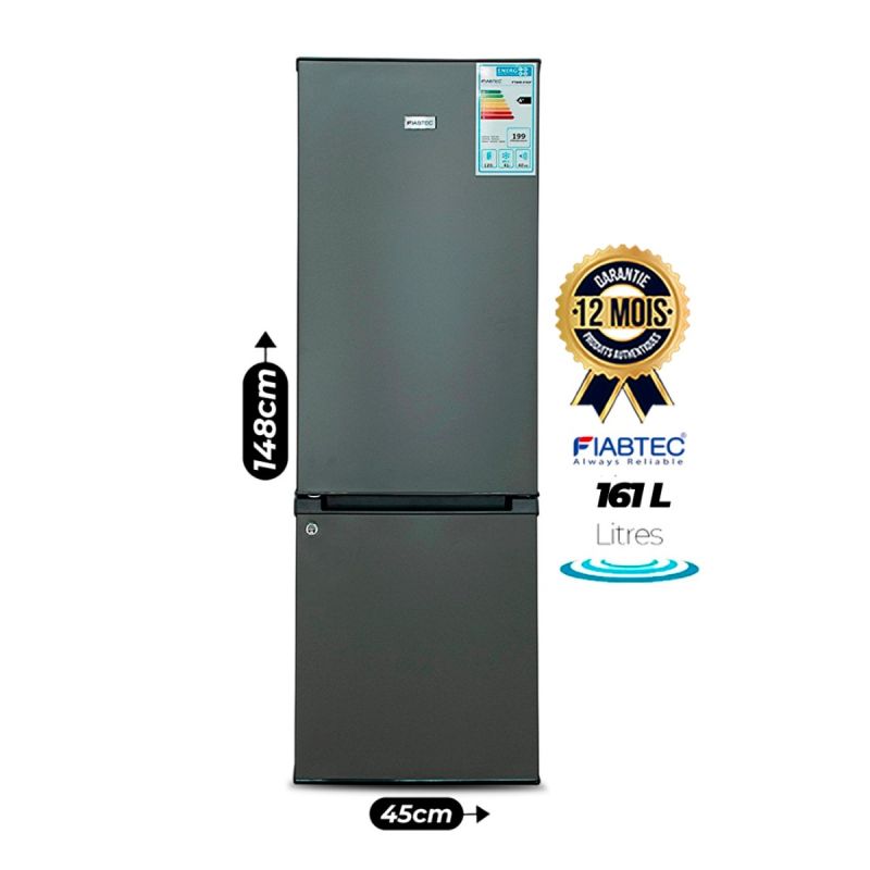 Réfrigérateur combiné FIABTEC - 161 Litres