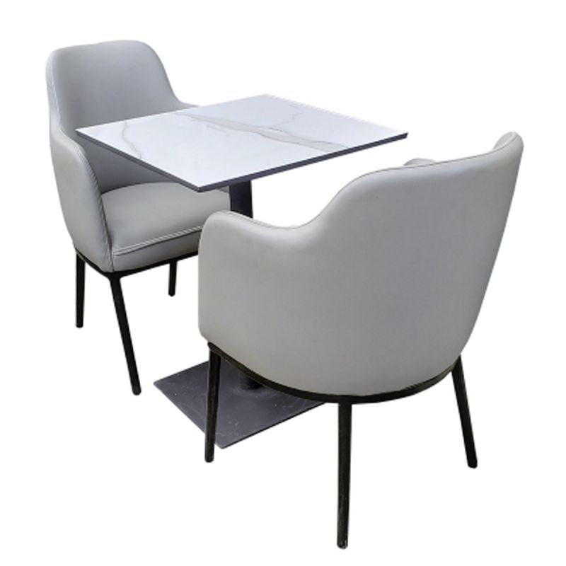 Salle à manger démontable 02 places - Marbre | Glotelho Cameroun