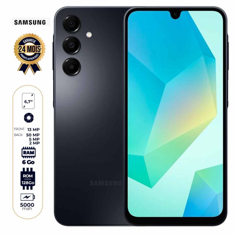 Samsung Galaxy A16 4G - 128 Go au prix Cameroun sur Gloteho