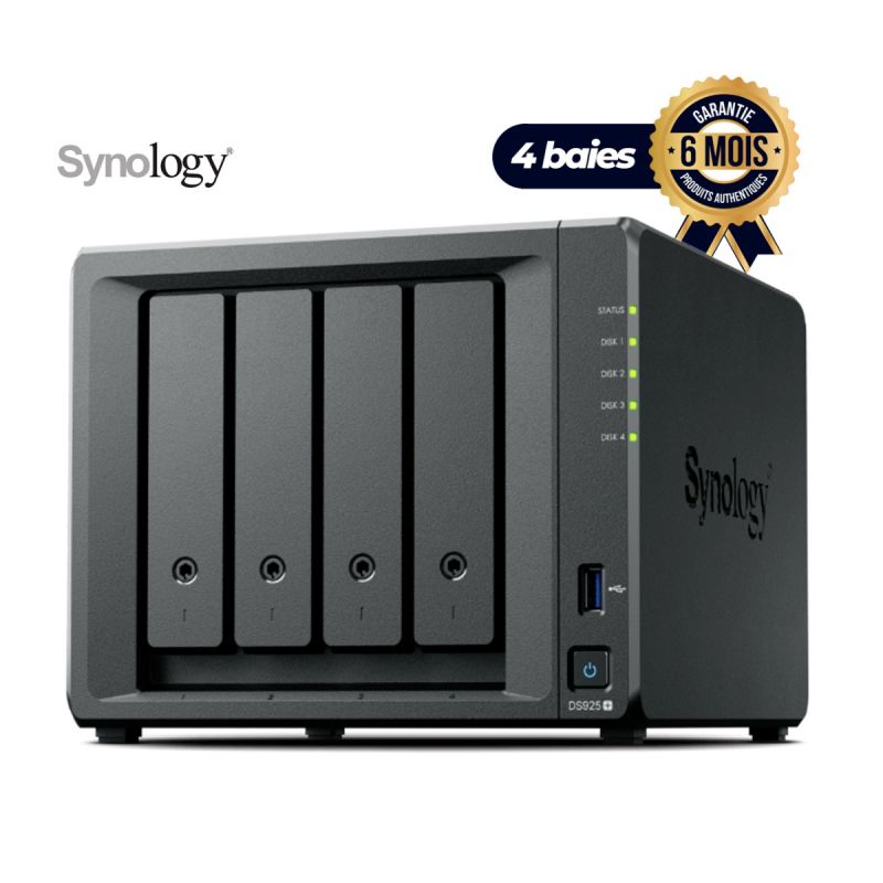 Serveur NAS Synology DiskStation DS925+ 