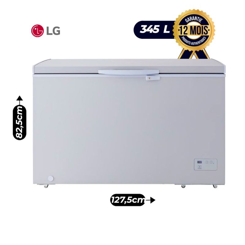 Congélateur coffre LG -GCS-415GQFG - 345 litres - Blanc | Glotelho Cameroun