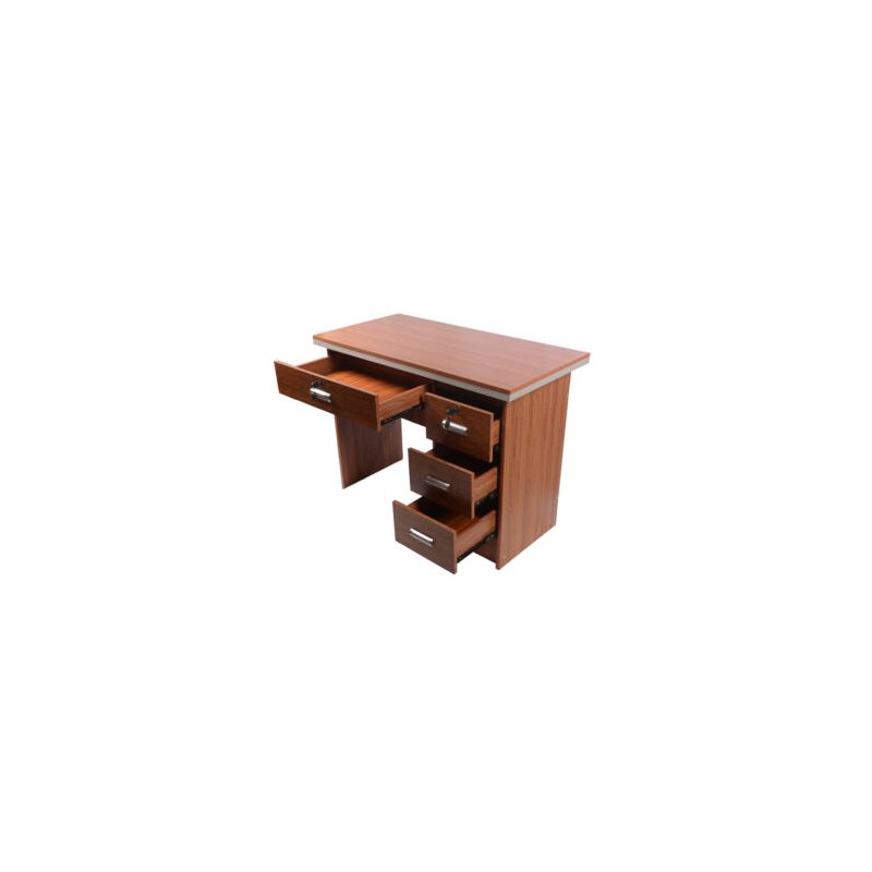Table de bureau - 19727-MDF - Table de secretaire - 1 metre - En bois - Marron |Glotelho Cameroun