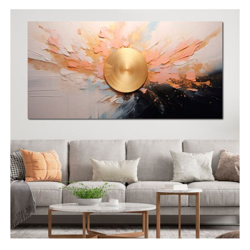 Tableau décoratif - Lever de soleil à résonance aurorale meilleur prix Cameroun