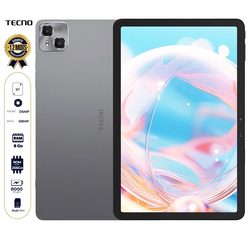 TABLETTE TECNO MEGAPAD SE - 256 Go 