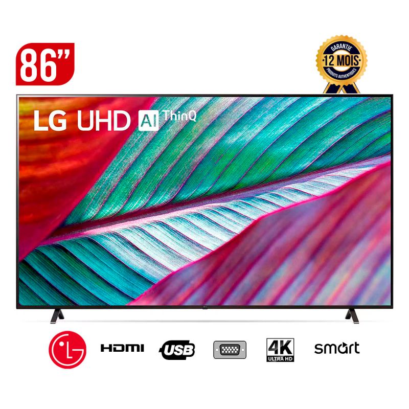TV Smart LG -ULTRA HD - 86 pouces en vente sur Glotelho Cameroun