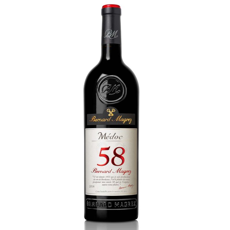 Vin Rouge Haut Medoc Bernard Magrez 58 - 75 cl - prix abordable | Glotelho Cameroun