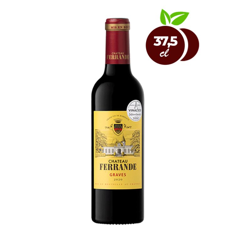 Vin Rouge - CHATEAU FERRANDE - GRAVES 2020 - 37.5 CL