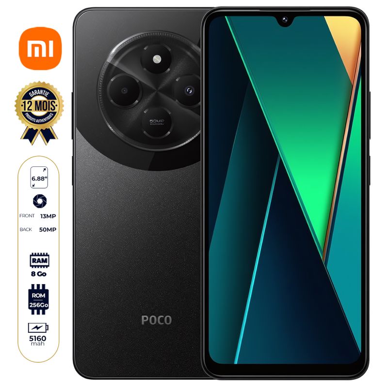 Xiaomi Poco C75 - 256 Go en vente au meilleur prix sur Glotelho