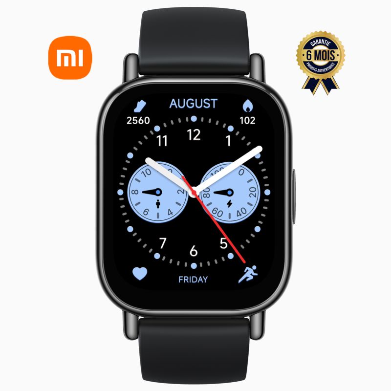 Montre connectée - Xiaomi redmi watch 5 lite - 150 modes d'entraînement - 5ATM - 1,96" - Positionnement GNSS - Appels Bluetooth - prix Cameroun