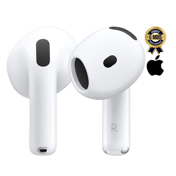 Écouteur sans fil Apple Airpods 4 - Puce H2 - Bluetooth V5.3 - prix Cameroun