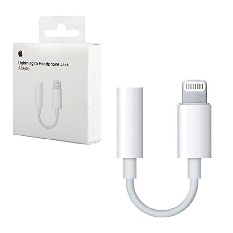 Adaptateur Apple Lightning vers prise casque 3,5 mm ( Livré entre 04 et 07 jours )