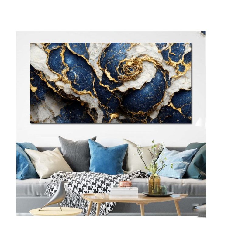 Tableau décoratif - Marbre abstrait de luxe - (Prix en fcfa) | Glotelho Cameroun