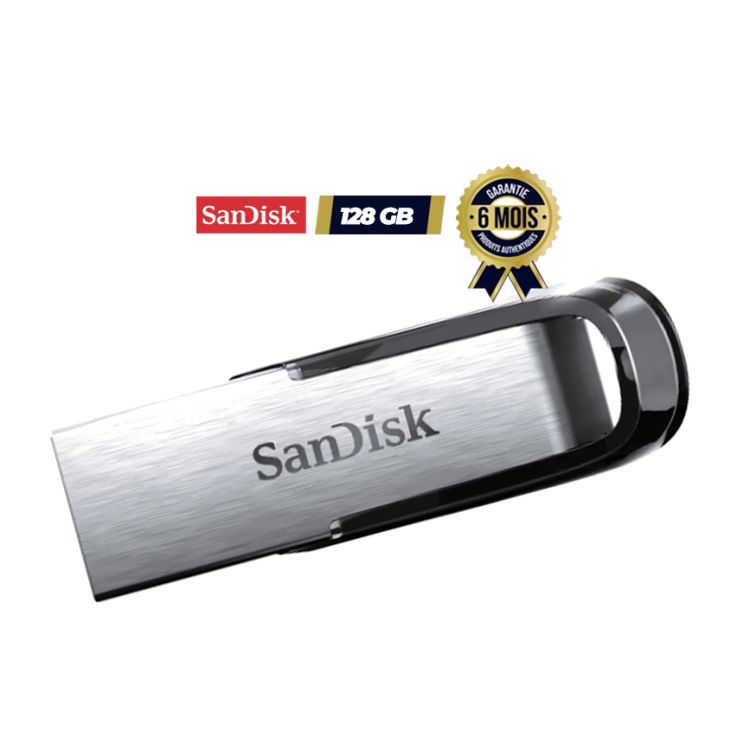 SanDisk - 128GB - Ultra Flair - USB 3.0  | Glotelho Cameroon