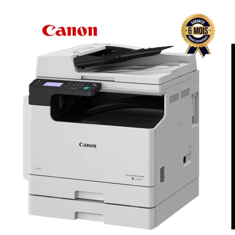 Imprimante Multifonctions Canon imageRUNNER 2224 - Laser Noir et Blanc A3 - 24 ppm - Écran Tactile - USB 2.0 - Garantie 6 Mois