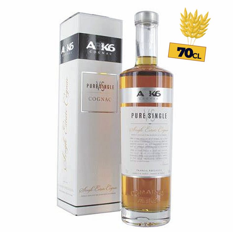 COGNAC -  ABK6 VS PURE SINGLE - AVEC ETUI  40%acl - 70CL