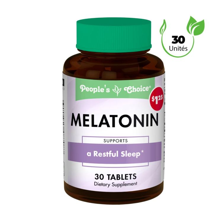People's Choice Melatonin food supplement at Glotelho