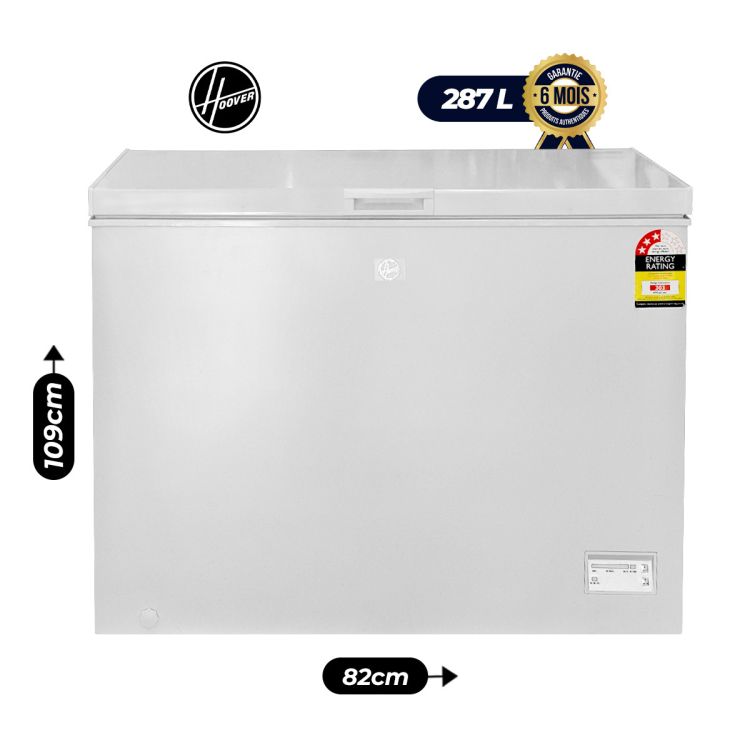 Chest Freezer - HOVER - HV287- 287 Litres - (Price in fcfa) | Glotelho Cameroon