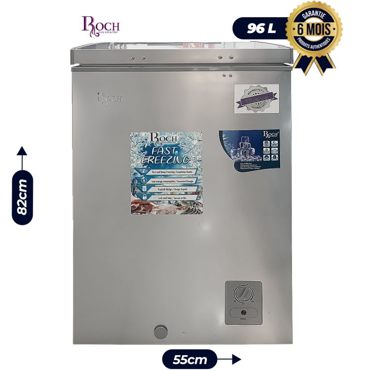 Congélateur Coffre ROCH - 96 Litres prix Cameroun