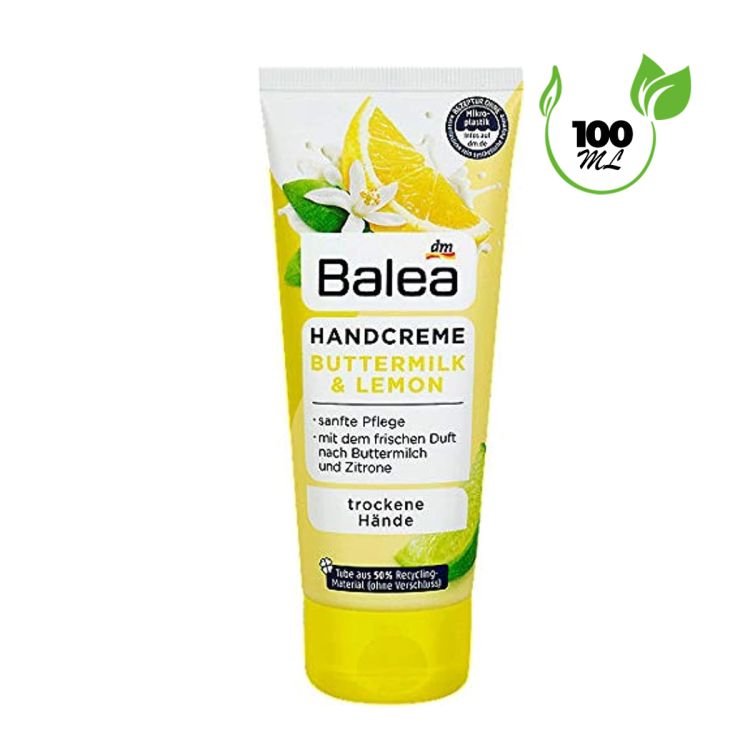 Crème pour les mains au babeurre et au citron - Balea - 100 ml - (Prix en fcfa) | Glotelho Cameroun