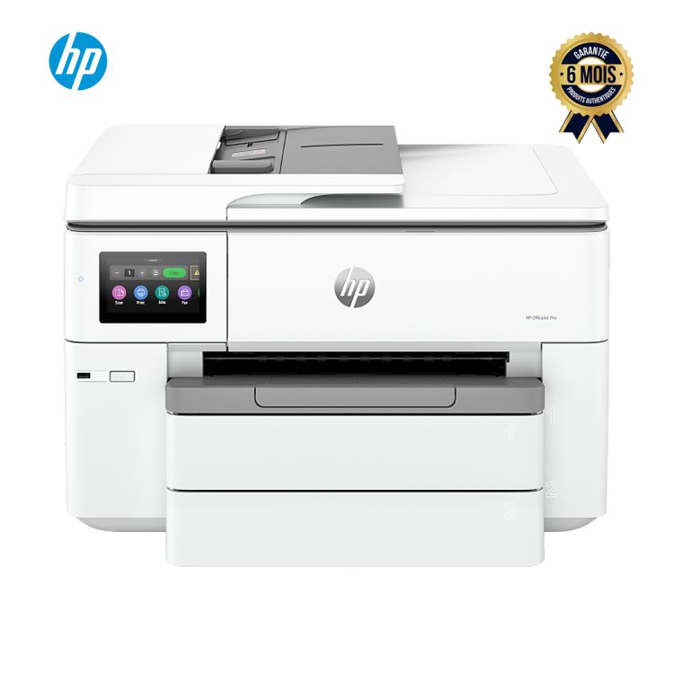 Imprimante tout-en-un grand format – HP – OfficeJet Pro 9730 – 34 ppm - Recto verso automatique - A3 - Wi-Fi & Ethernet - Écran LCD – Garantie 6 mois