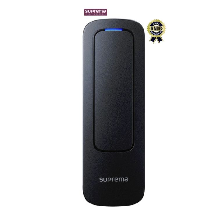 Lecteur de carte RFID prix en fcfa - lecteur de carte extérieur compact Suprema XPASS 2 (XP2-MDPB)| Glotelho Cameroun