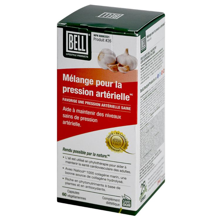 Blood pressure blend - BellLifestyleProduct - 60 vegetarian capsules | Glotelho Cameroon