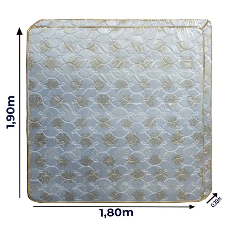   Matelas Orthopédique RIYANA - Très Confortable - 180x190x20 cm - Bleu Ciel | Glotelho Cameroun
