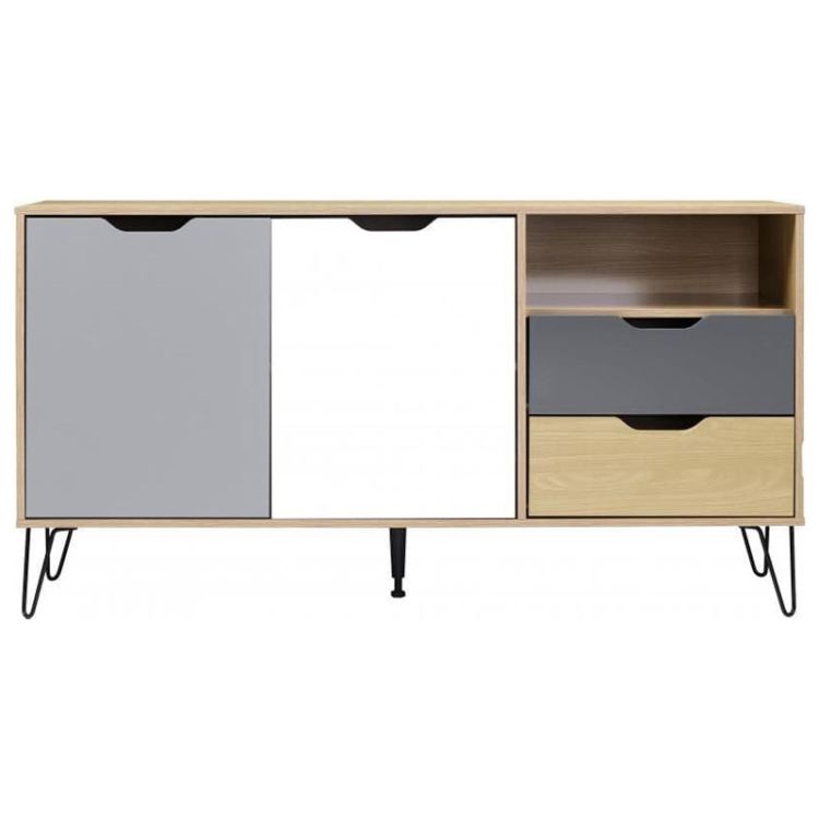 TV cabinet - Bergen - Sideboard with 2 doors + 2 drawers | Glotelho Cameroon