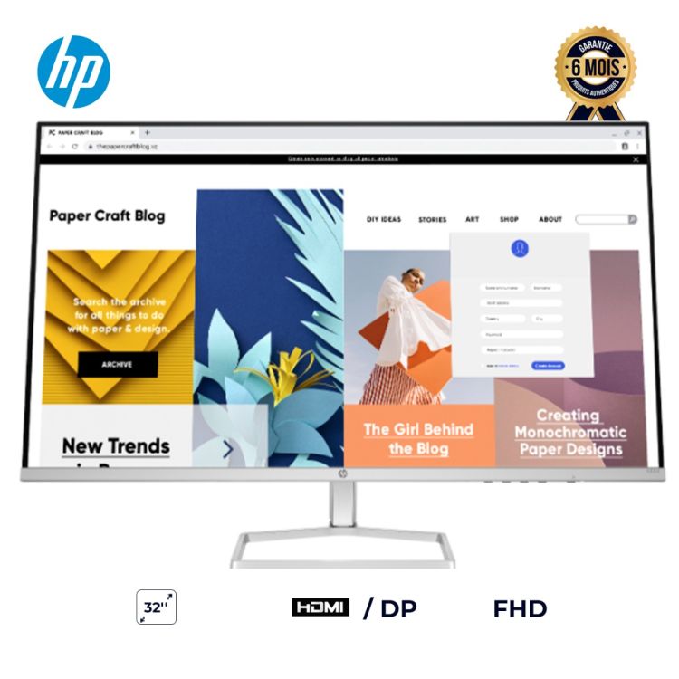 Moniteur HP au prix Cameroun