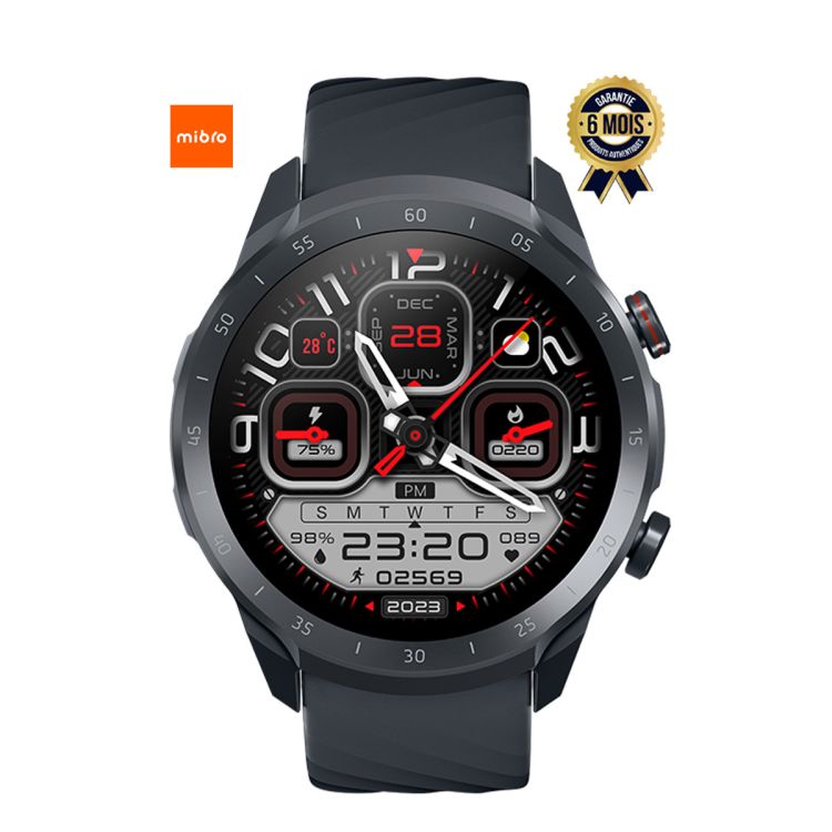 Smartwatch Mibro watch A2 - Appels bluetooth - capteur SpO2 - Étanche 2 ATM - 70 modes sport - batterie 350 mAh  - (Prix en fcfa) | Glotelho Cameroun