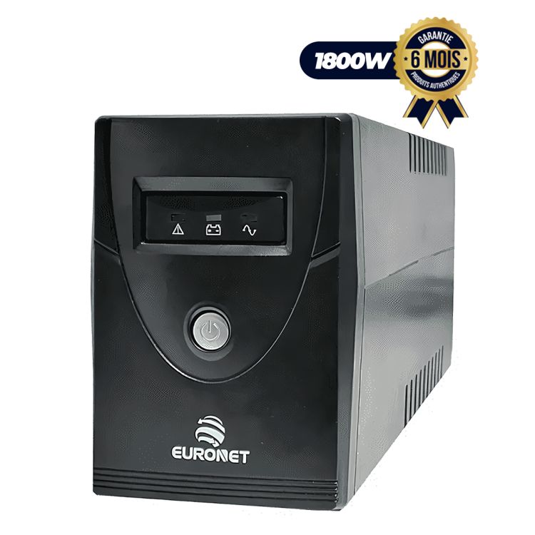 Onduleur monophasé 3000 VA  prix en fcfa - Euronet - Technologie Line-interactive - 6 Mois| Glotelho Cameroun