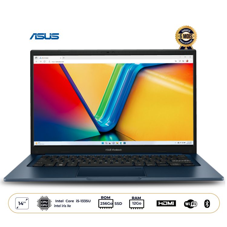 Ordinateur Portable - ASUS - Vivobook 14 X1404 au prix Cameroun