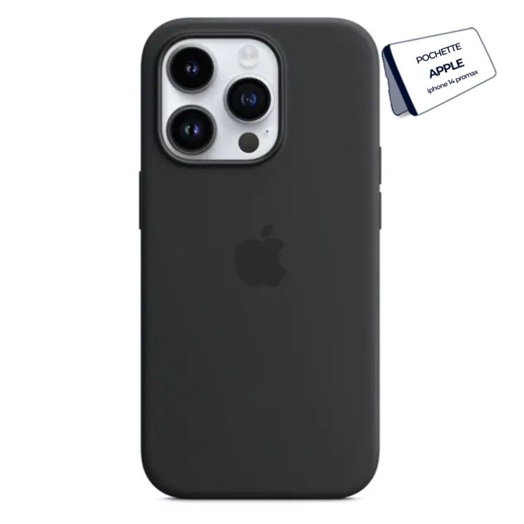 Pochette silicone magsafe  pour iphone 14 pro max | Glotelho Cameroun