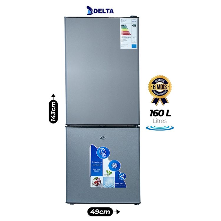 Réfrigérateur Combiné Delta 160 Litres prix Cameroun