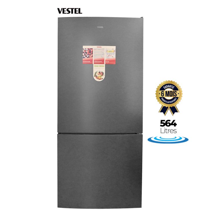 NoFrost Refrigerator - Vestel - RM850BF - Grey - 6 months 
