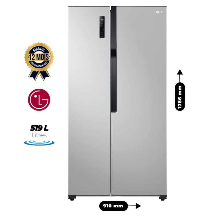 Side By Side No Frost LG fridge on sale on glotelho