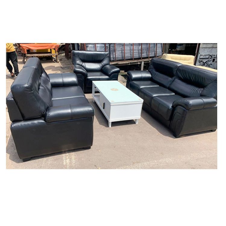 06-seater synthetic leather lounge - PH7 price Cameroon at Glotelho