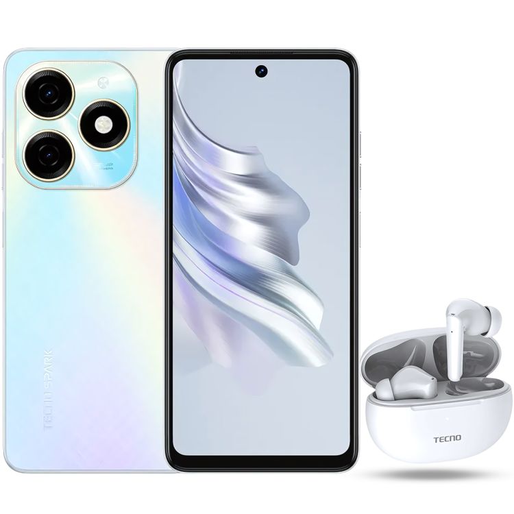 Tecno Spark 20 - 256Go + Écouteur sans fil - TECNO Buds 3 