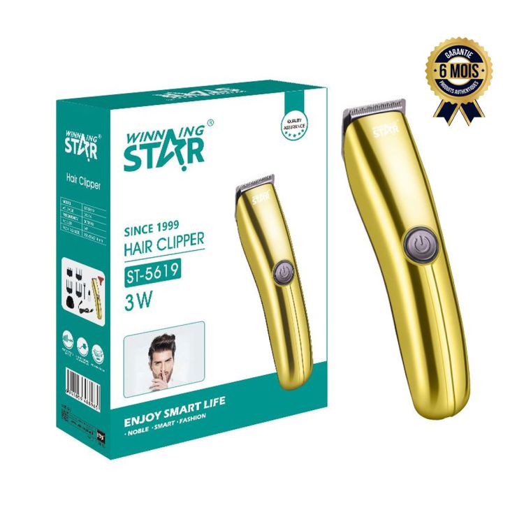 Tondeuse à cheveux électrique rechargeable ST-5619| Glotelho Cameroun