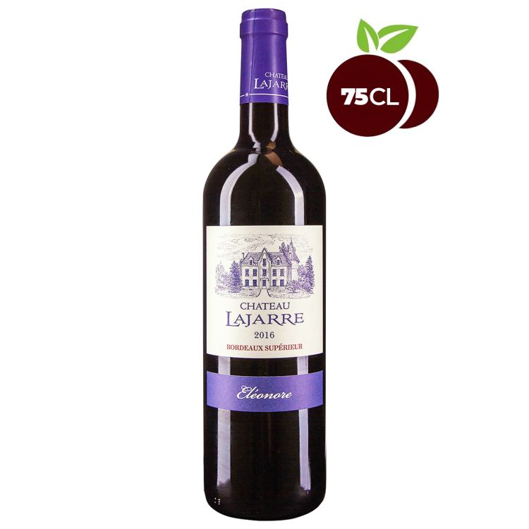 Vin rouge château Lajarre D'Éléonore prix sur Glotelho