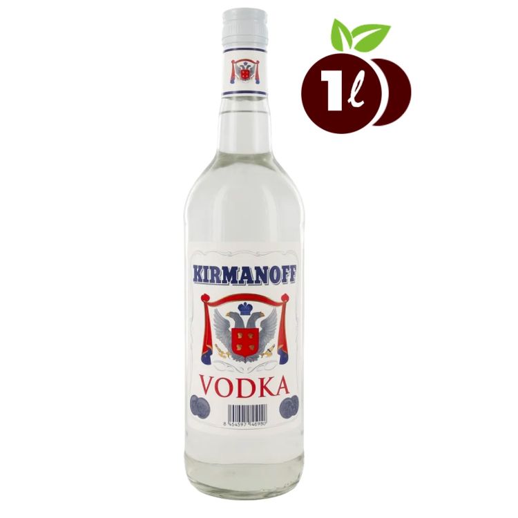 Vodka Kermanoff - 1 litre - 40 % vol, vendu au meilleur prix sur Glotelho Cameroun.