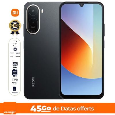 Xiaomi Redmi A7 Pro - 64 Go - 4Go RAM - 6.9" - 2 Nano SIM - 13 MP/8 MP - 6000mAh - Garantie 18 mois + 45GB de data Offert + Bouilloire Électrique - 2 Litres - ICONA