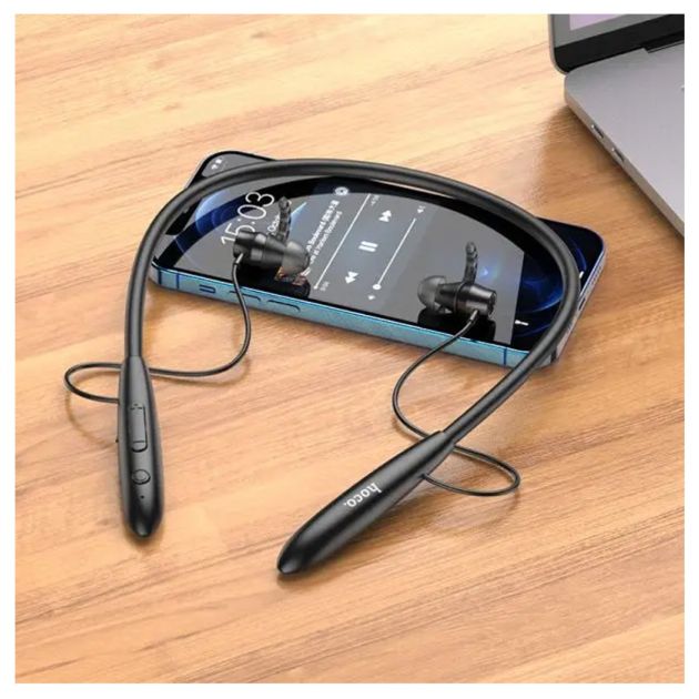 Goshyda SX‑991 Casque Bluetooth 5.0 avec tour de cou pliable avec écouteurs rétractables, pour bureau à domicile, vidéoconférence, avec étui de transport Goshyda SX‑991 Casque Bluetooth 5.0 avec tour de cou pliable avec écouteurs rétractables, pour bureau à domicile, vidéoconférence, avec étui de transport